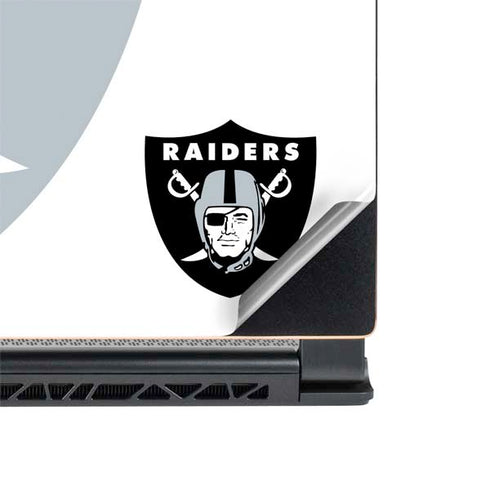 NFL Las Vegas Raiders Double Vision MSI GS65 Stealth Laptop Skin