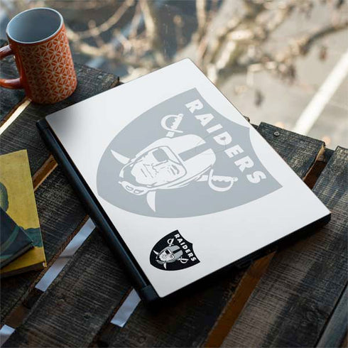 NFL Las Vegas Raiders Double Vision MSI GS65 Stealth Laptop Skin