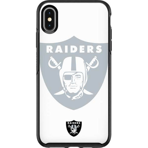 NFL Las Vegas Raiders Double Vision Otterbox Symmetry iPhone Skin
