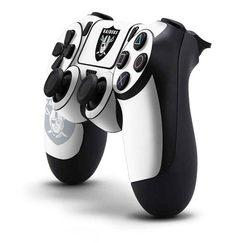 NFL Las Vegas Raiders Double Vision PS4 Controller Skin