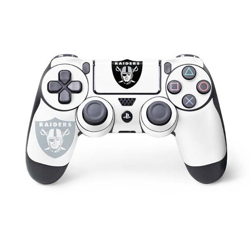 NFL Las Vegas Raiders Double Vision PS4 Controller Skin
