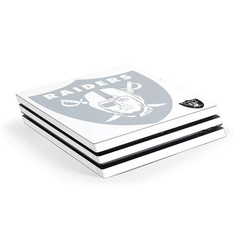 NFL Las Vegas Raiders Double Vision PS4 Pro Console Skin
