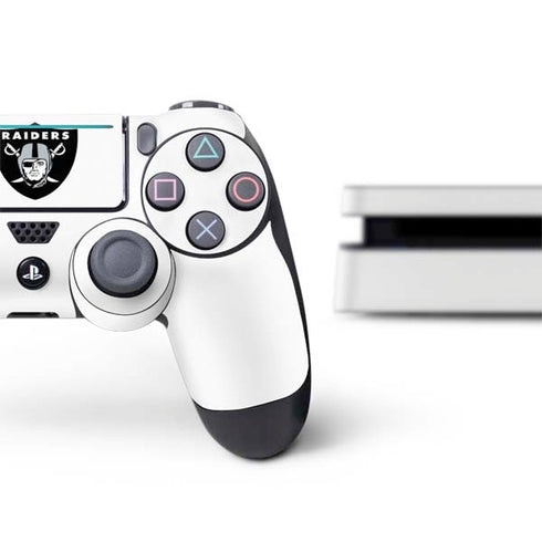 NFL Las Vegas Raiders Double Vision PS4 Slim Bundle Skin