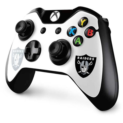 NFL Las Vegas Raiders Double Vision Xbox One Controller Skin