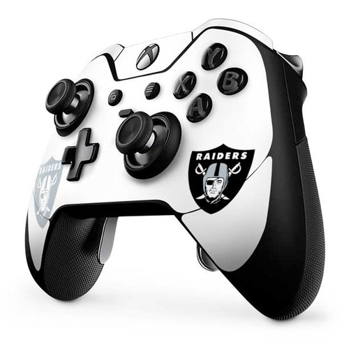 NFL Las Vegas Raiders Double Vision Xbox One Elite Controller Skin