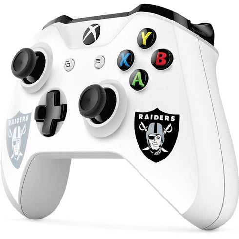NFL Las Vegas Raiders Double Vision Xbox One S Controller Skin