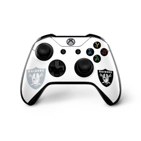 NFL Las Vegas Raiders Double Vision Xbox One X Controller Skin