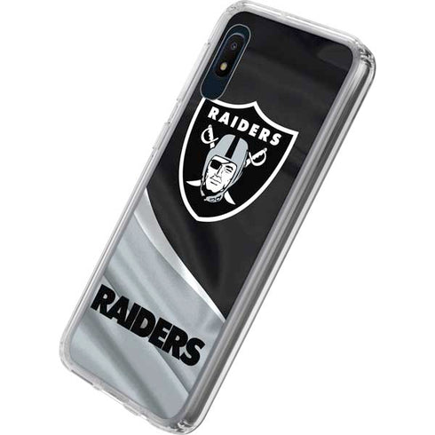 NFL Las Vegas Raiders Galaxy A10e Clear Case