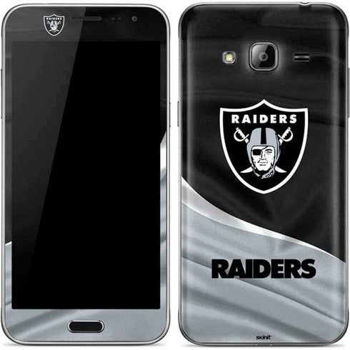 NFL Las Vegas Raiders Galaxy J3 Skin