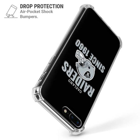 NFL Las Vegas Raiders Helmet iPhone 7/8 Plus Clear Case