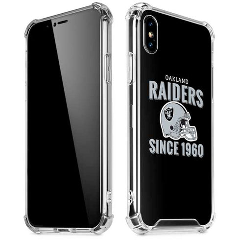 NFL Las Vegas Raiders Helmet iPhone X/XS Clear Case