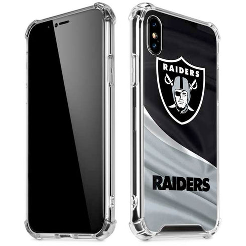 NFL Las Vegas Raiders iPhone X/XS Clear Case