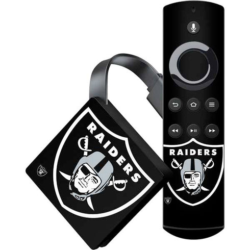 NFL Las Vegas Raiders Large Logo Amazon Fire TV Skin