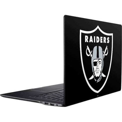 NFL Las Vegas Raiders Large Logo Ativ Book 9 (15.6in 2014) Skin