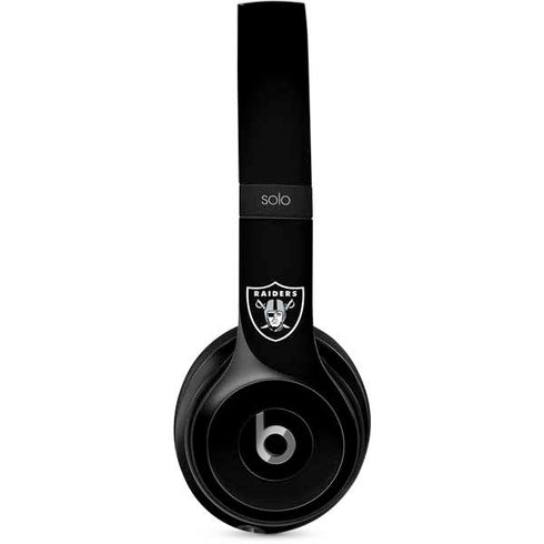 NFL Las Vegas Raiders Large Logo Beats Solo 2 Wired Skin