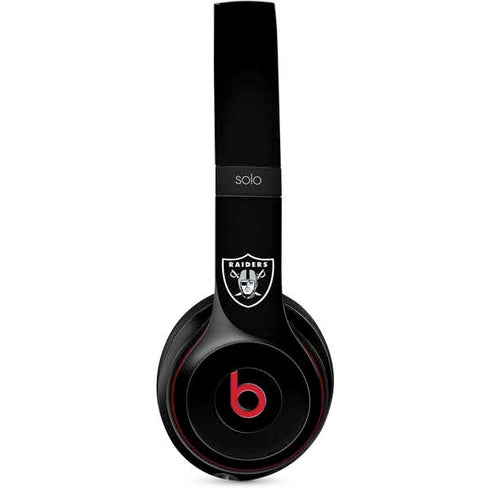 NFL Las Vegas Raiders Large Logo Beats Solo 2 Wireless Skin