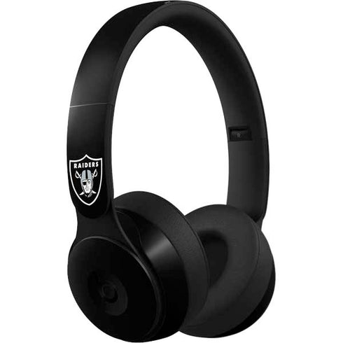 NFL Las Vegas Raiders Large Logo Beats Solo Pro Skin