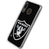 NFL Las Vegas Raiders Large Logo Galaxy A20 Clear Case