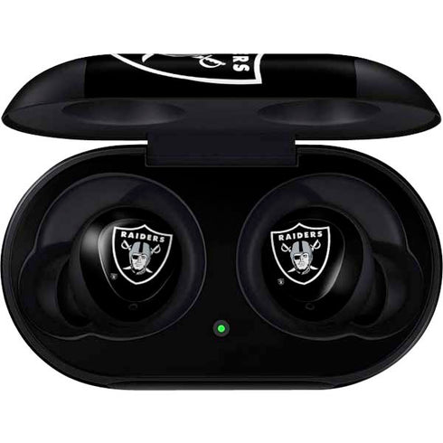 NFL Las Vegas Raiders Large Logo Galaxy Buds Skin