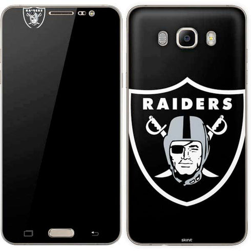 NFL Las Vegas Raiders Large Logo Galaxy J7 Skin