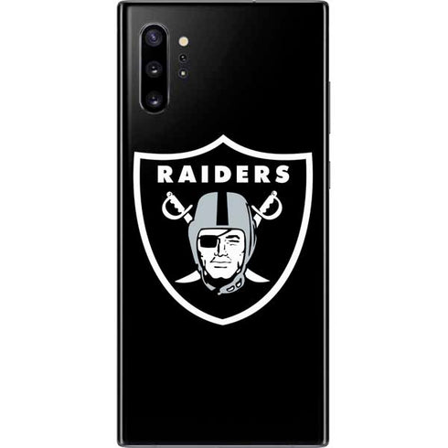 NFL Las Vegas Raiders Large Logo Galaxy Note 10 Plus Skin