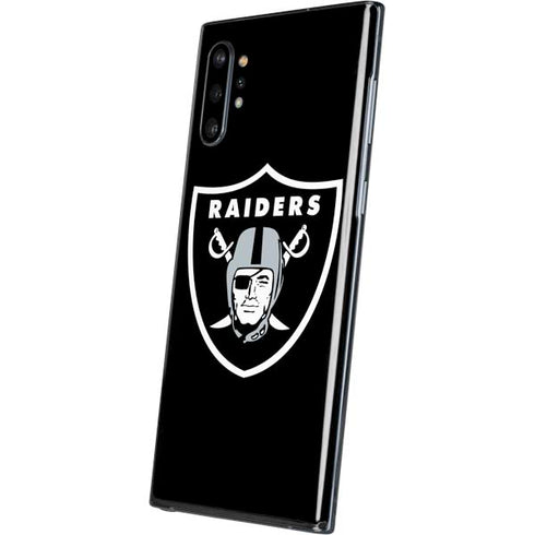 NFL Las Vegas Raiders Large Logo Galaxy Note 10 Plus Skin