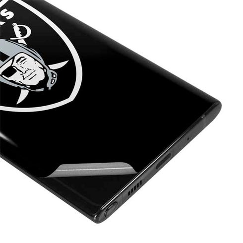 NFL Las Vegas Raiders Large Logo Galaxy Note 10 Plus Skin