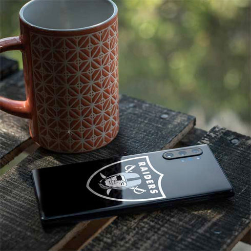 NFL Las Vegas Raiders Large Logo Galaxy Note 10 Plus Skin