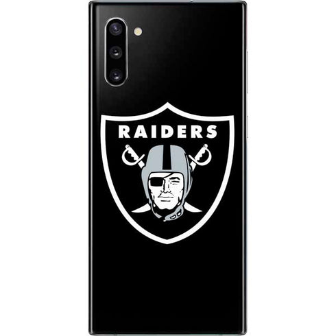 NFL Las Vegas Raiders Large Logo Galaxy Note 10 Skin