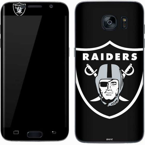 NFL Las Vegas Raiders Large Logo Galaxy S7 Skin