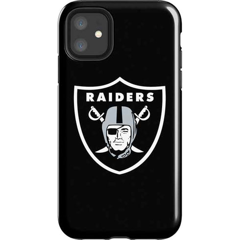 NFL Las Vegas Raiders Large Logo iPhone 11 Impact Case
