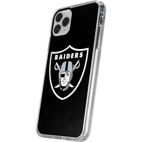 NFL Las Vegas Raiders Large Logo iPhone 11 Pro Clear Case