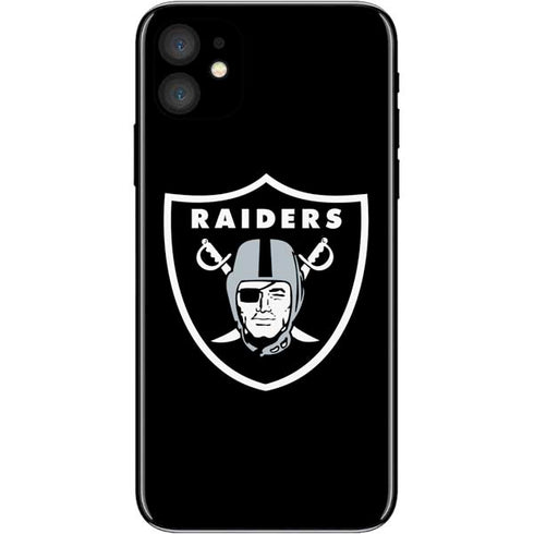 NFL Las Vegas Raiders Large Logo iPhone 11 Skin
