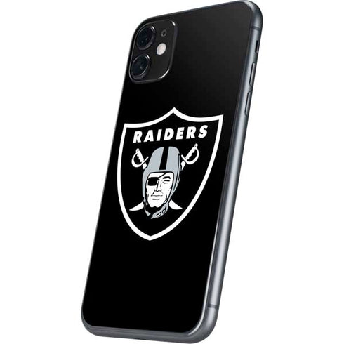 NFL Las Vegas Raiders Large Logo iPhone 11 Skin