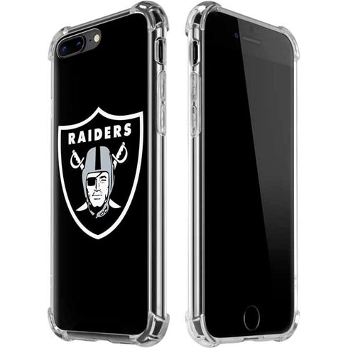 NFL Las Vegas Raiders Large Logo iPhone 7/8 Plus Clear Case