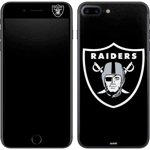 NFL Las Vegas Raiders Large Logo iPhone 8 Plus Skin