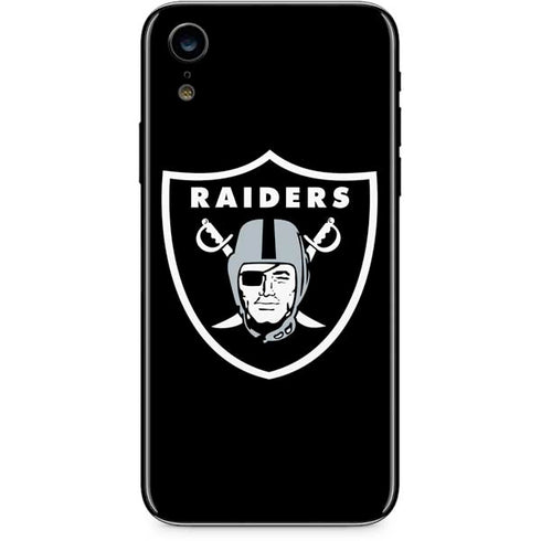NFL Las Vegas Raiders Large Logo iPhone XR Skin