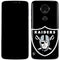 NFL Las Vegas Raiders Large Logo Moto E5 Plus Skin
