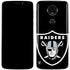 NFL Las Vegas Raiders Large Logo Moto E5 Plus Skin