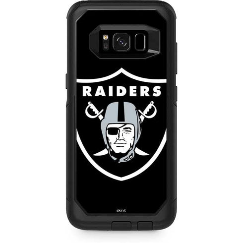 NFL Las Vegas Raiders Large Logo Otterbox Commuter Galaxy Skin