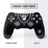 NFL Las Vegas Raiders Large Logo PS4 Controller Skin