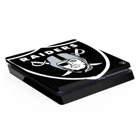 NFL Las Vegas Raiders Large Logo PS4 Slim Skin