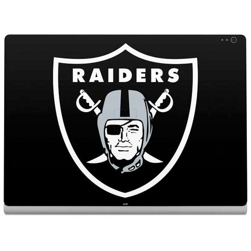 NFL Las Vegas Raiders Large Logo Surface Book 2 13.5in Skin
