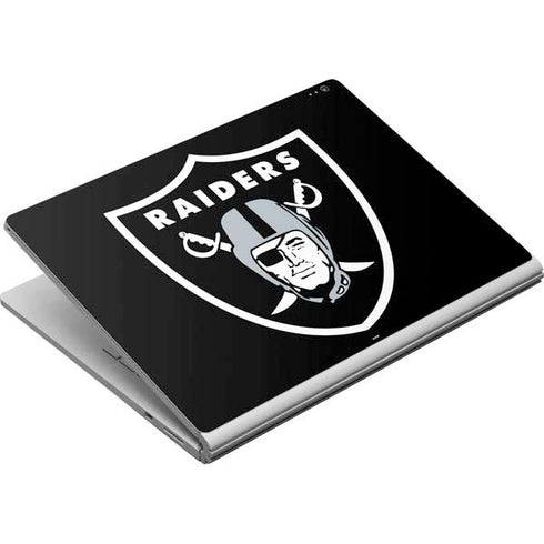 NFL Las Vegas Raiders Large Logo Surface Book Skin