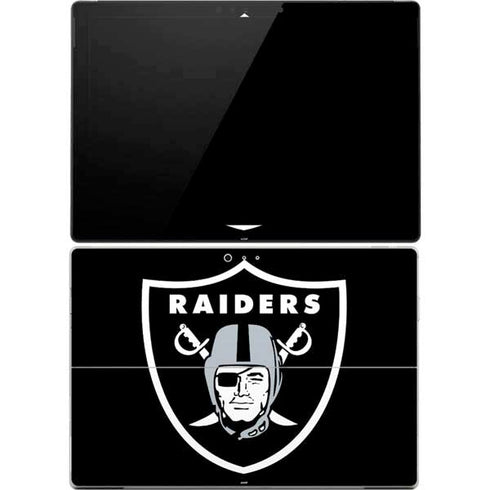 NFL Las Vegas Raiders Large Logo Surface Pro 4 Skin
