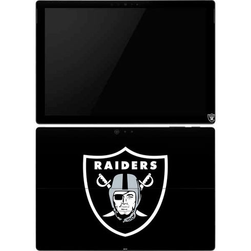 NFL Las Vegas Raiders Large Logo Surface Pro 6 Skin
