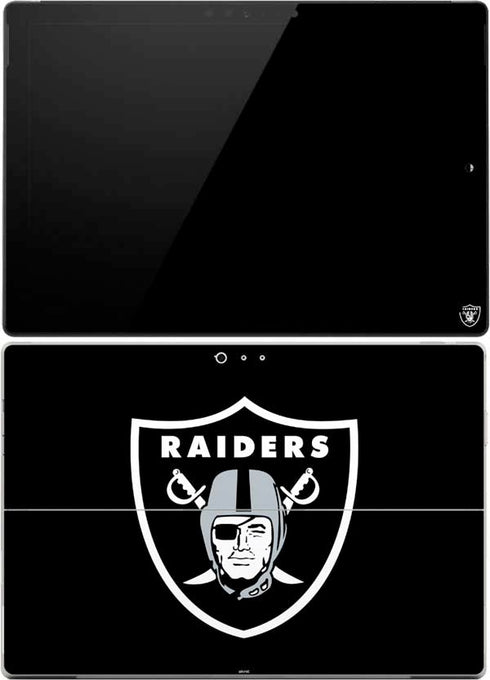 NFL Las Vegas Raiders Large Logo Surface Pro (2017) Skin