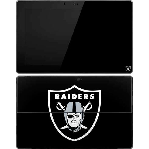 NFL Las Vegas Raiders Large Logo Surface Pro Tablet Skin