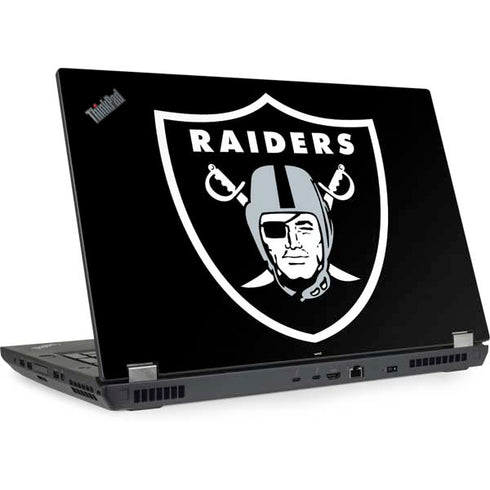 NFL Las Vegas Raiders Large Logo Lenovo ThinkPad Skin