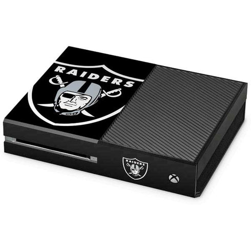 NFL Las Vegas Raiders Large Logo Xbox One Console Skin